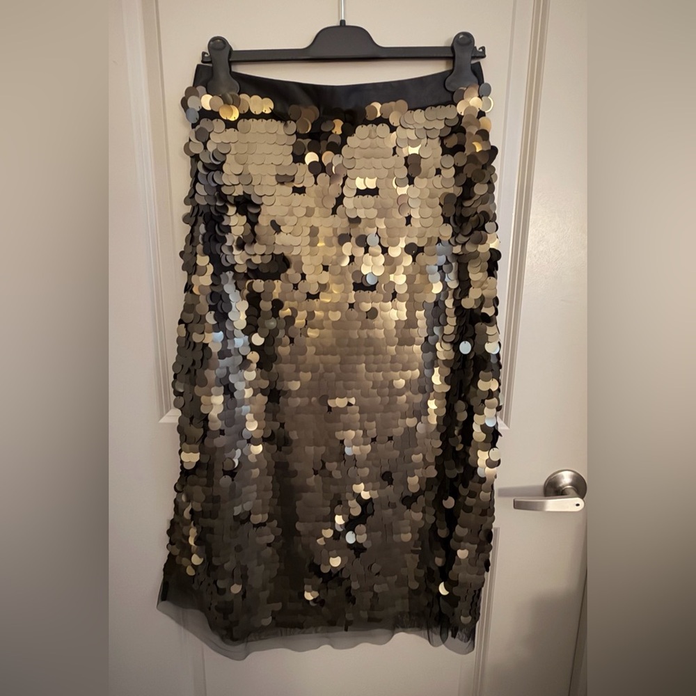 NWT Banana Republic Sequin Midi Skirt | Size 6